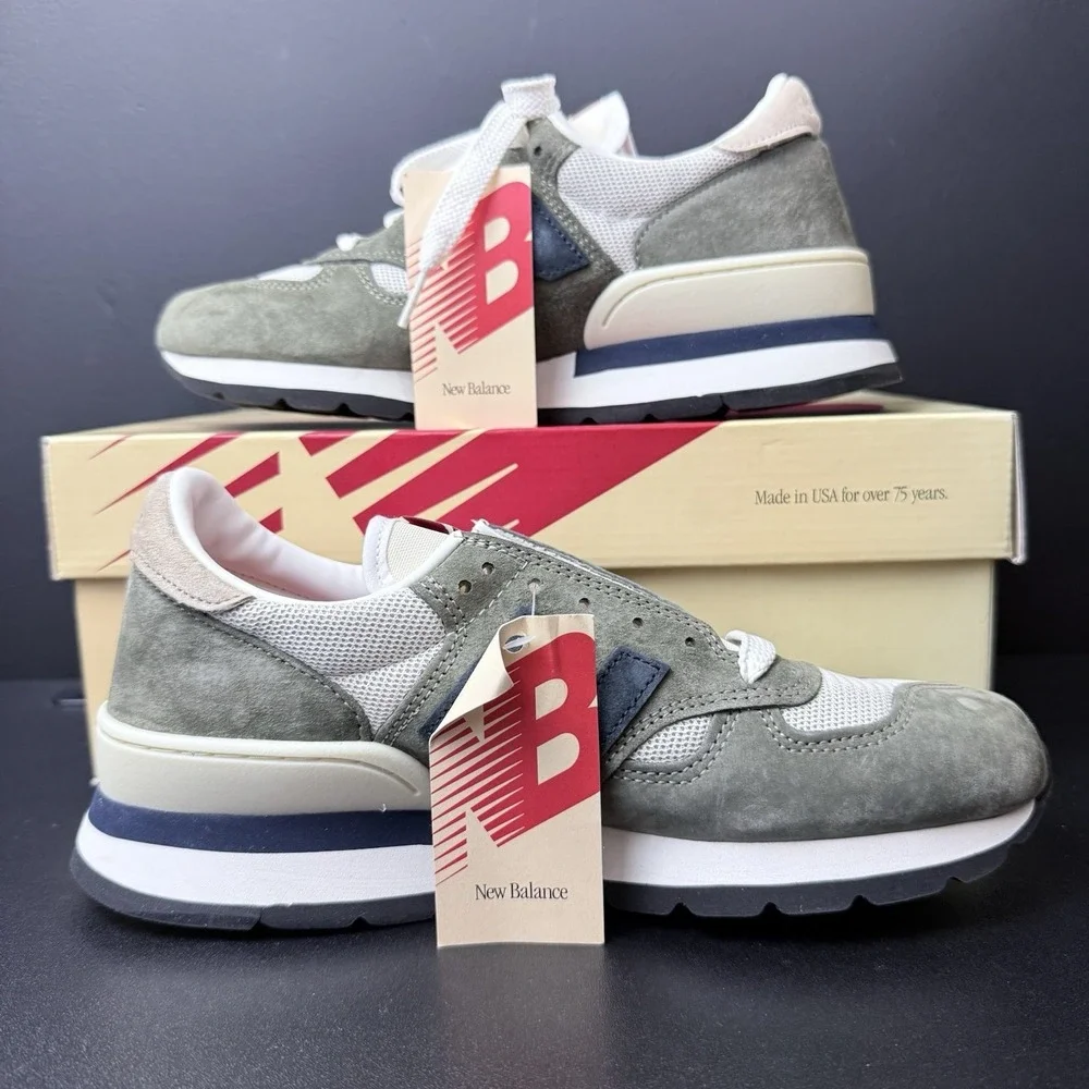 New Balance 990v1 Men's Size 7 Made In USA x Teddy Santis Grey Shoe M990WG1